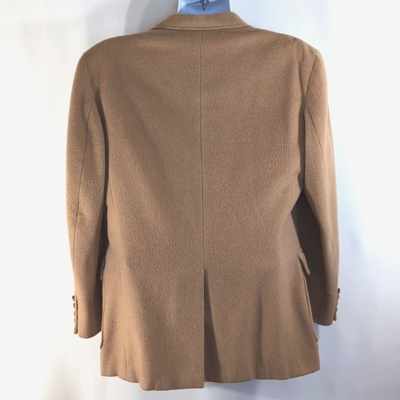 Van Julian Wool  Fully Lined Camel Color Sports Jacket / Blazer - Size 40R - Picture 6 of 9